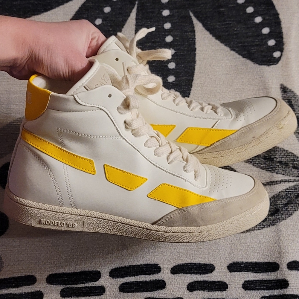 Saye Modelo ‘89 Hi Top- Yellow - Picture 2 of 6